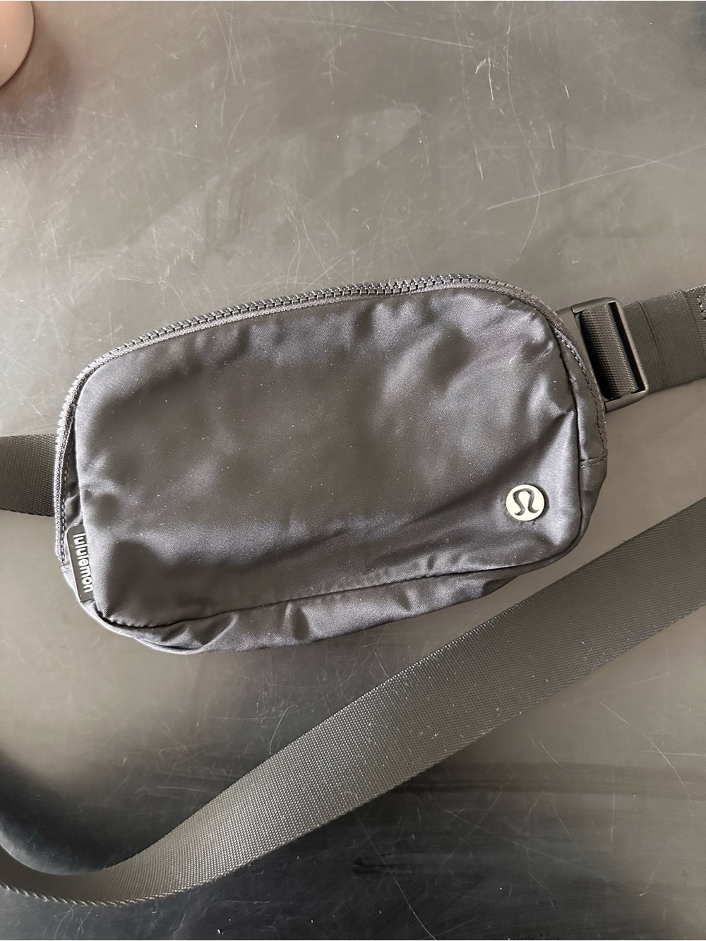 lululemon athletica Black Waist Bag with Logo
